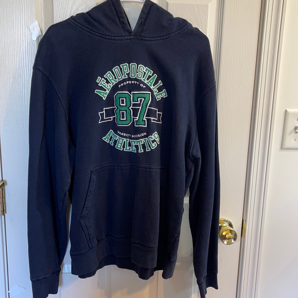 🔥AEROPOSTALE MEN’S Hoodie| Size:XL, Dark Blue🌟